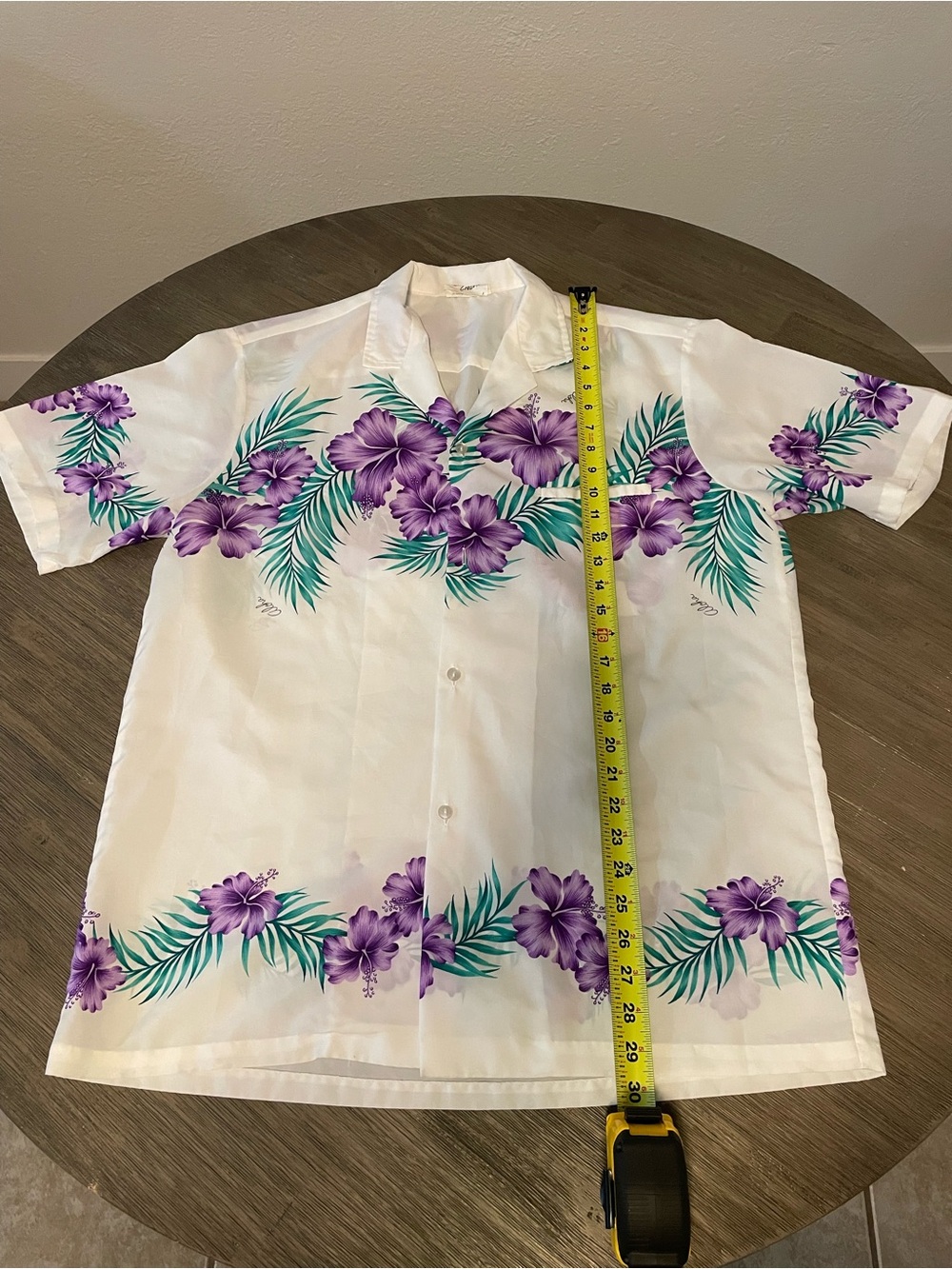Hawaiian camp collar shirt